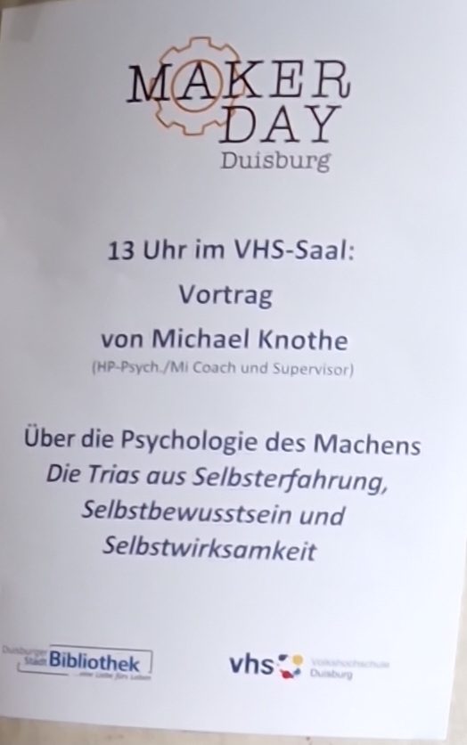 8. Duisburger Maker Day - 23.9.2023